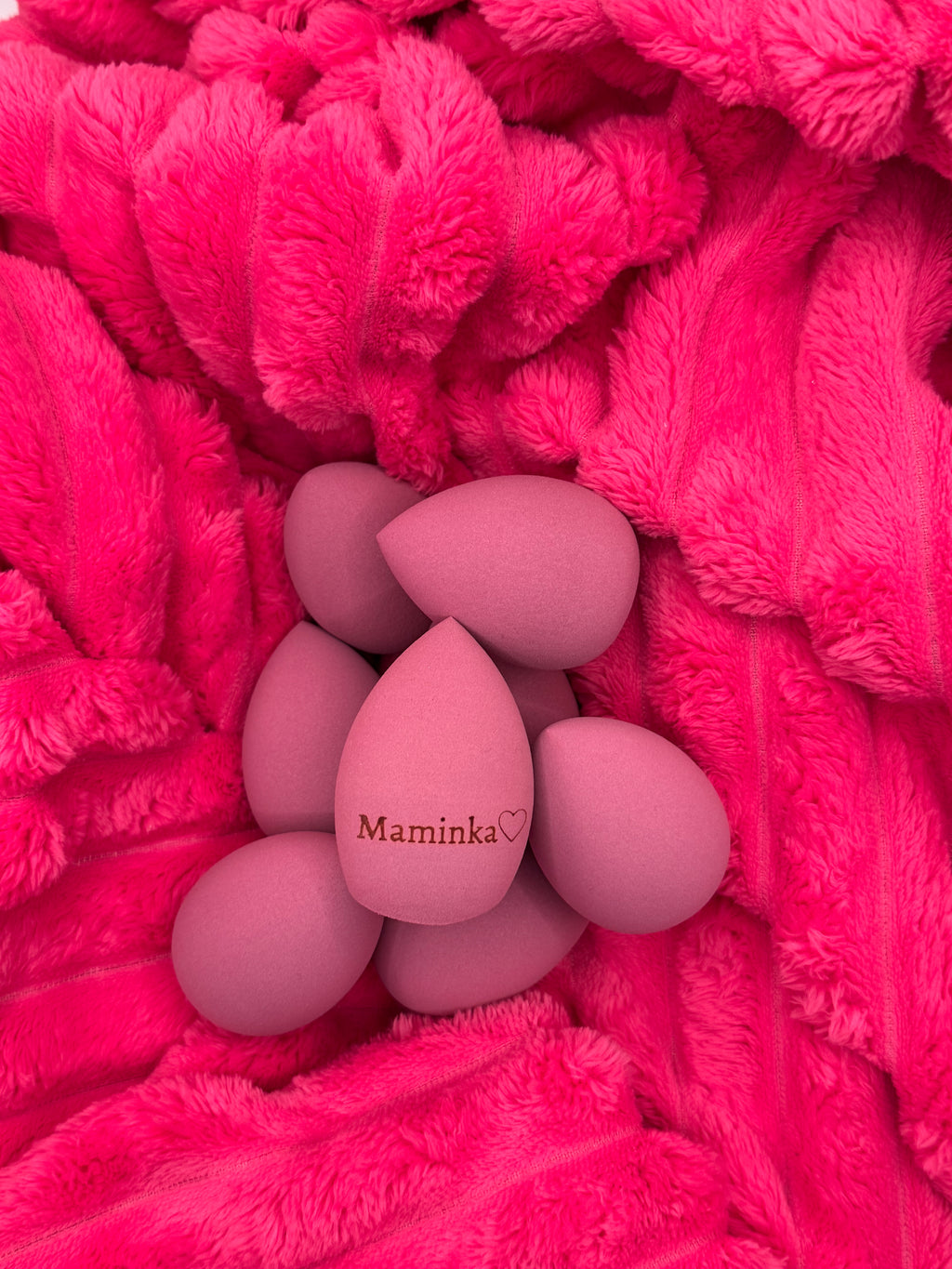 Makeup blender custom text
