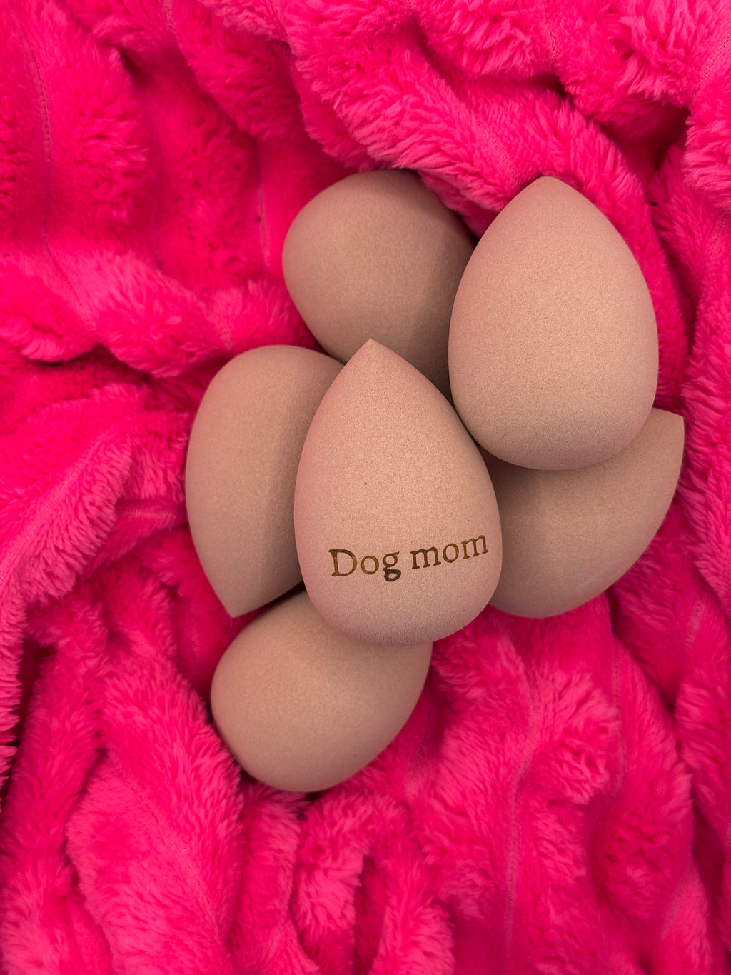 Makeup blender custom text