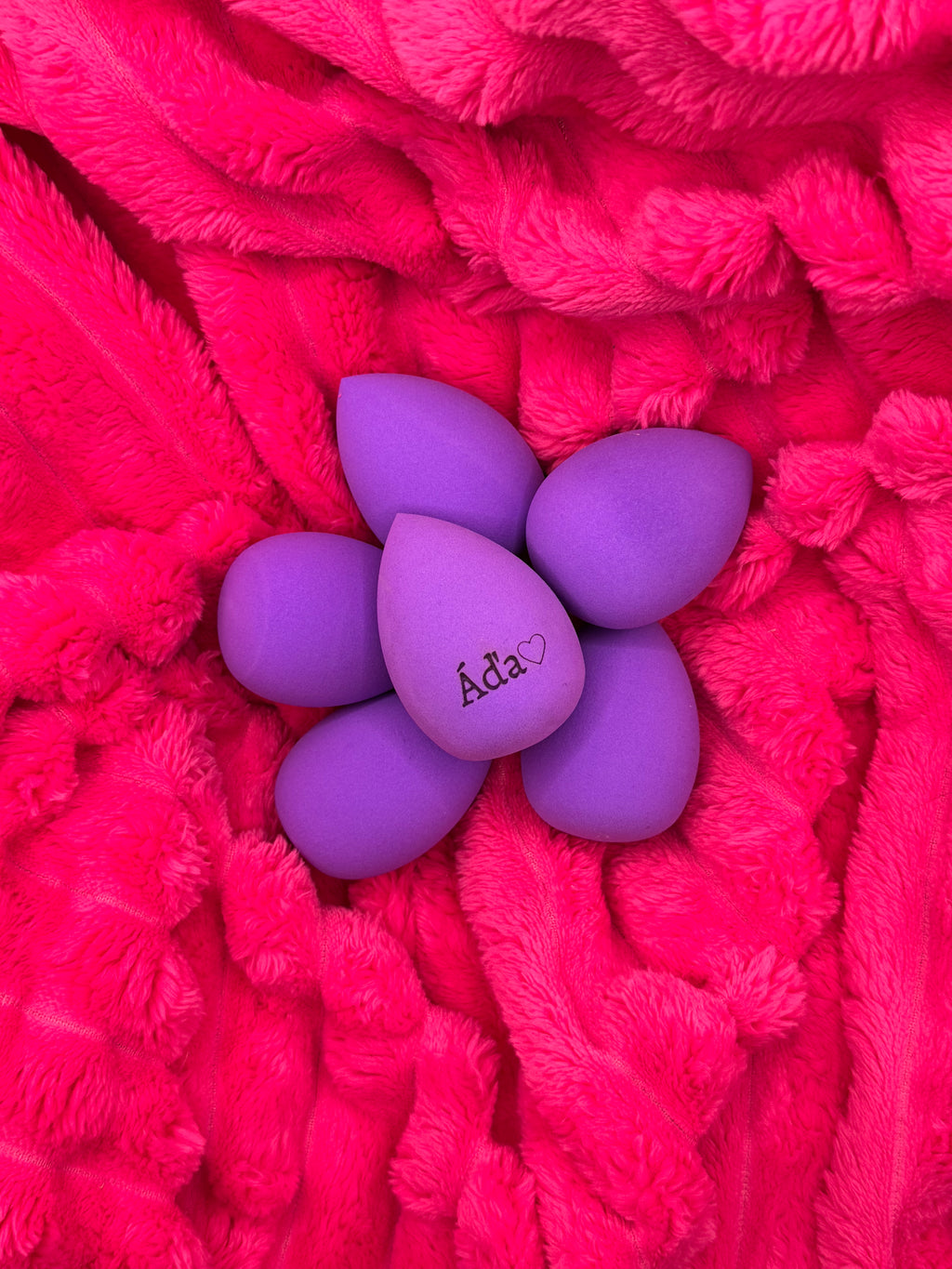 Makeup blender custom text