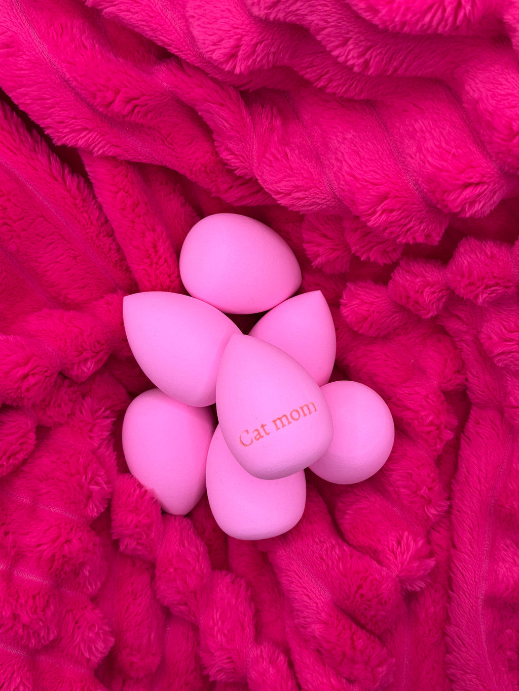 Makeup blender custom text
