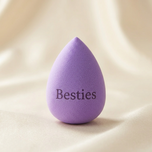 Fialový beauty blender s vlastním gravírováním na míru Besties