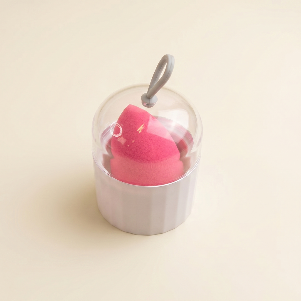 Průhledný case na makeup blender